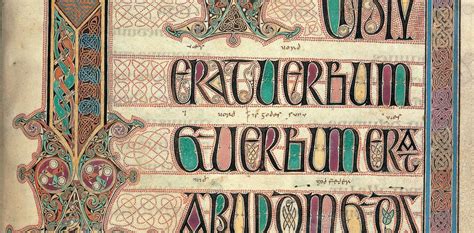 Lindisfarne Gospels - İncelediği Manastır Hayatının Ruhunu Yansıtan ve Gümüş Yazı İşçiliğiyle Donanmış Bir Şaheser!