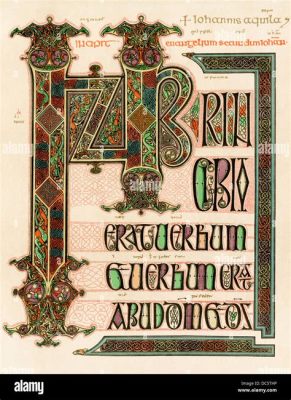  Lindisfarne Gospels: Şaşırtıcı bir El Yazması Güzelliği ve Görkemli İllüminasyonlar!